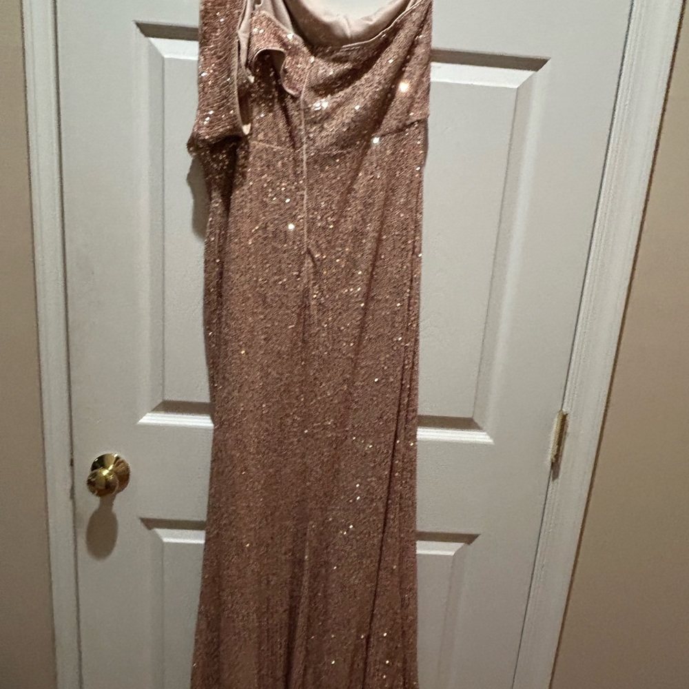 Elegant Sequin Evening Gown